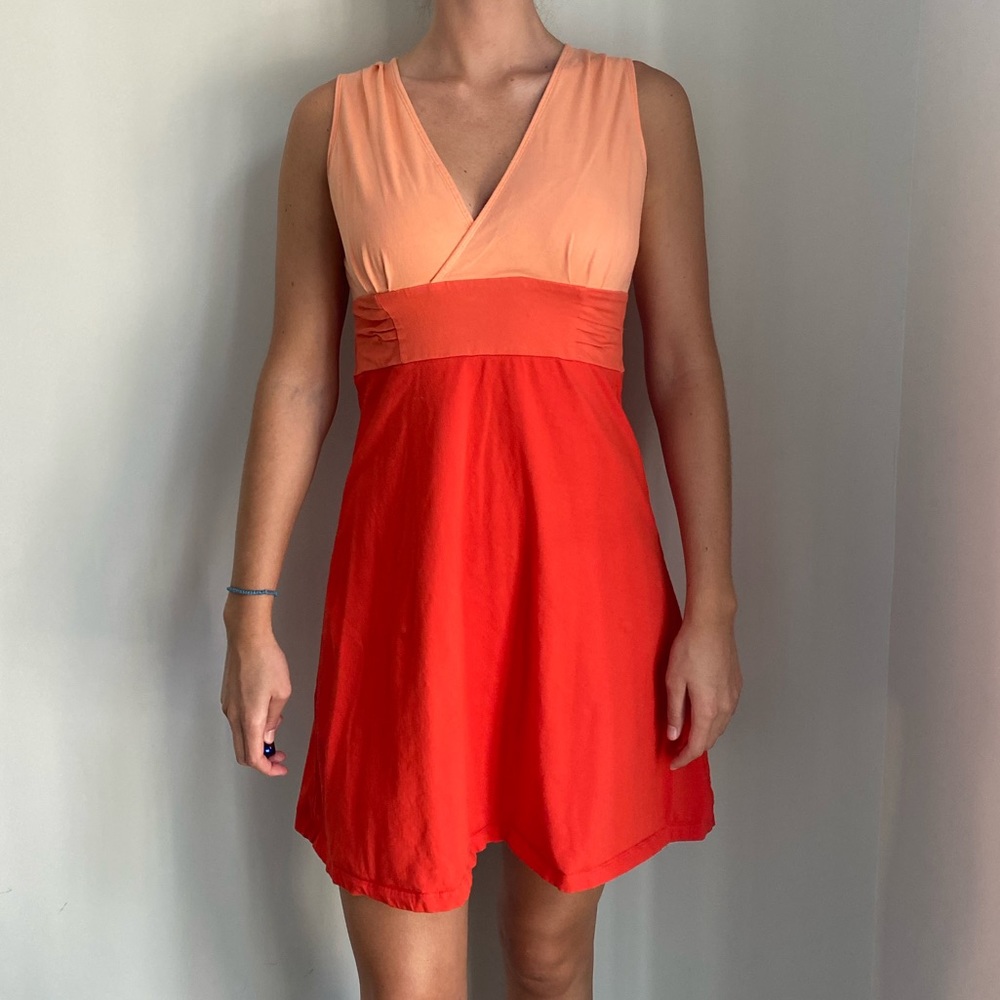 Patagonia Size S Orange Cotton Dress
